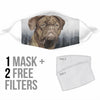 Dogue De Bordeaux Print Face Mask- Limited Edition