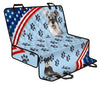 Cute Schnauzer Dog Print Pet Seat Covers