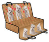 Cute Maltese Print Pet Seat Covers