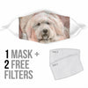 Old English Sheepdog Print Face Mask-Limited Edition