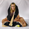 Somali cat Print Hooded Blanket