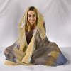 Weimaraner Dog Print Hooded Blanket