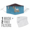 Sealyham Terrier Print Face Mask