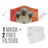 Soft Coated Wheaten Terrier Print Face Mask