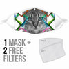 Bengal Cat Print Face Mask- Limited Edition