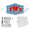 Sealyham Terrier Love Print Face Mask