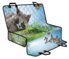 Russian Blue Cat Print Pet Seat Covers