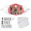 Cairn Terrier Print Face Mask