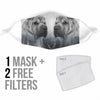 Lovely Shar Pei Print Face Mask