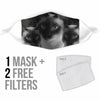 Amazing Balinese Cat Print Face Mask