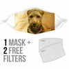 Lovely Welsh Terrier Print Face Mask