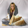 Himalayan Cat Print Hooded Blanket