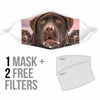 Labrador Retriever Print Face Mask