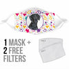 Great Dane Dog Print Face Mask