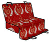 Fish Patterns Red Print Pet Seat Covers