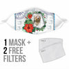 Havanese Dog Print Face Mask