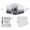 Grand Basset Griffon Vendeen Print Face Mask