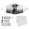 Lovely Manchester Terrier Print Face Mask- Limited Edition