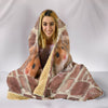 Amazing Djungarian Hamster Print Hooded Blanket