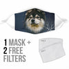 Finnish Lapphund Print Face Mask