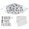 Bengal Cat Patterns Print Face Mask