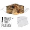 Amazing Afghan Hound Print Face Mask