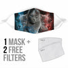 Korat Cat Print Face Mask- Limited Edition