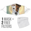 Amazing Smooth Fox Terrier Print Face Mask