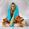 Cute Akita Dog Print Hooded Blanket