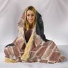 Newfoundland Dog Print Hooded Blanket