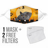 British Shorthair Cat Print Face Mask