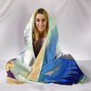 Diamond Dove Bird Print Hooded Blanket