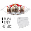 Amazing Grand Basset Griffon Vendeen Print Face Mask