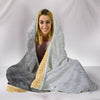 Saluki Dog Print Hooded Blanket