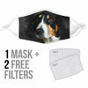 Entlebucher Mountain Dog Print Face Mask