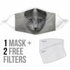 Cute Nebelung Print Face Mask