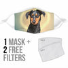 Manchester Terrier Print Face Mask- Limited Edition