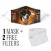 Greater Swiss Mountain Dog Print Face Mask