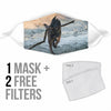 Malinois Dog Print Face Mask