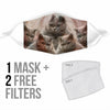 British Shorthair Cat Print Face Mask