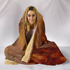 Tibetan Mastiff Dog Print Hooded Blanket