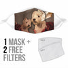 West Highland White Terrier Print Face Mask