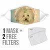 Coton De Tulear Print Face Mask-Limited Edition