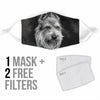 Cute Berger Picard Print Face Mask