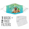 Shar Pei Dog Save Print Face Mask