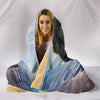 Cute Newfoundland Dog Print Hooded Blanket