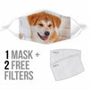 Lovely Shiba Inu Print Face Mask