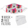 Doberman Pinscher Patterns Print Face Mask