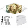 English Setter Print Face Mask- Limited Edition