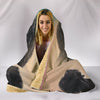 CurlyCoated Retriever Dog Print Hooded Blanket